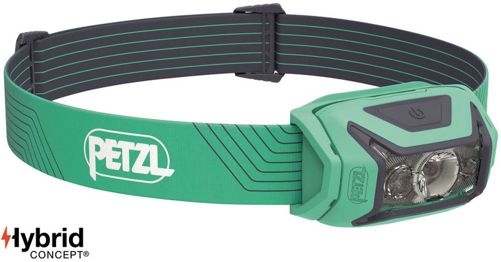 ペツル PETZL アウトドア アクティック グリーン ヘッドランプ キャンプ ハイキング コンパクト 登山 ルーメン ランニング トレッキング ウォーキング マウンテニアリング E063AA02 -
