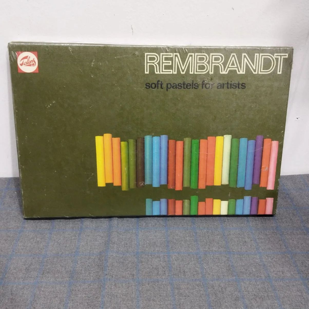 新品/未開封 REMBRANDT/レンブラント ソフトパステル ハーフ90色セット