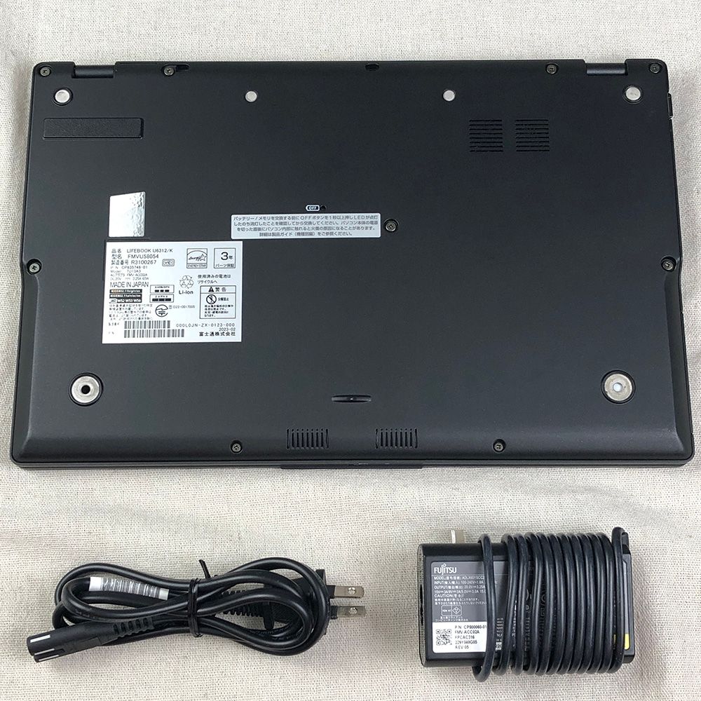 ノートPC パソコン FUJITSU 富士通 LIFEBOOK U6312/K【i5-1245U