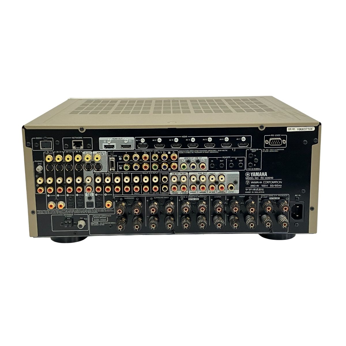  YAMAHA RX-A 3010 AVレシーバー アンプ オーディオ ヤマハ AVアンプ アンプ