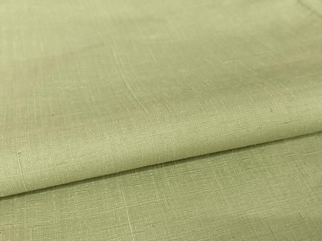 平和屋着物○結城紬 色無地 裏葉柳色 正絹 逸品 AAAV9085np - メルカリ