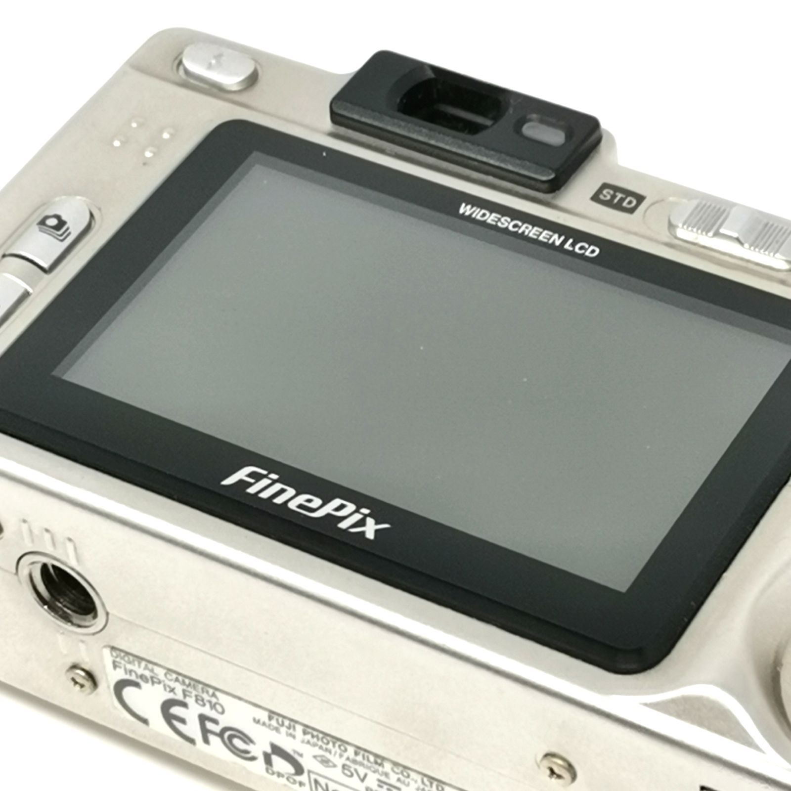 フジフィルム FINEPIX F810 デジカメ デジタルカメラ シルバー 充電器 
