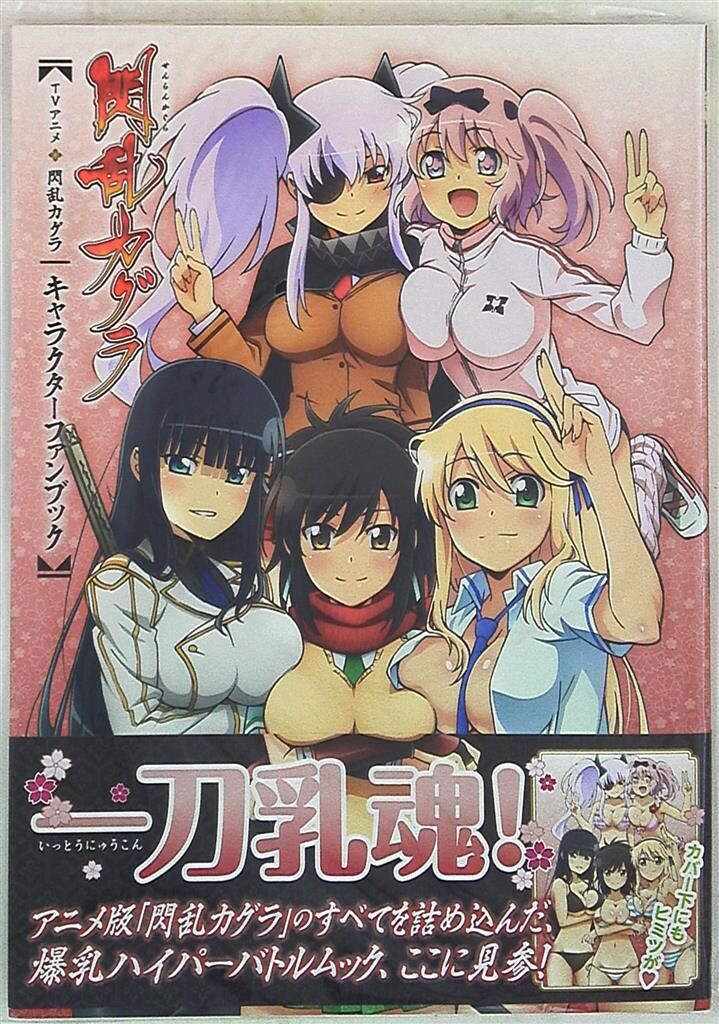 一迅社 TVアニメ 閃乱カグラ キャラクターファンブック (帯付)