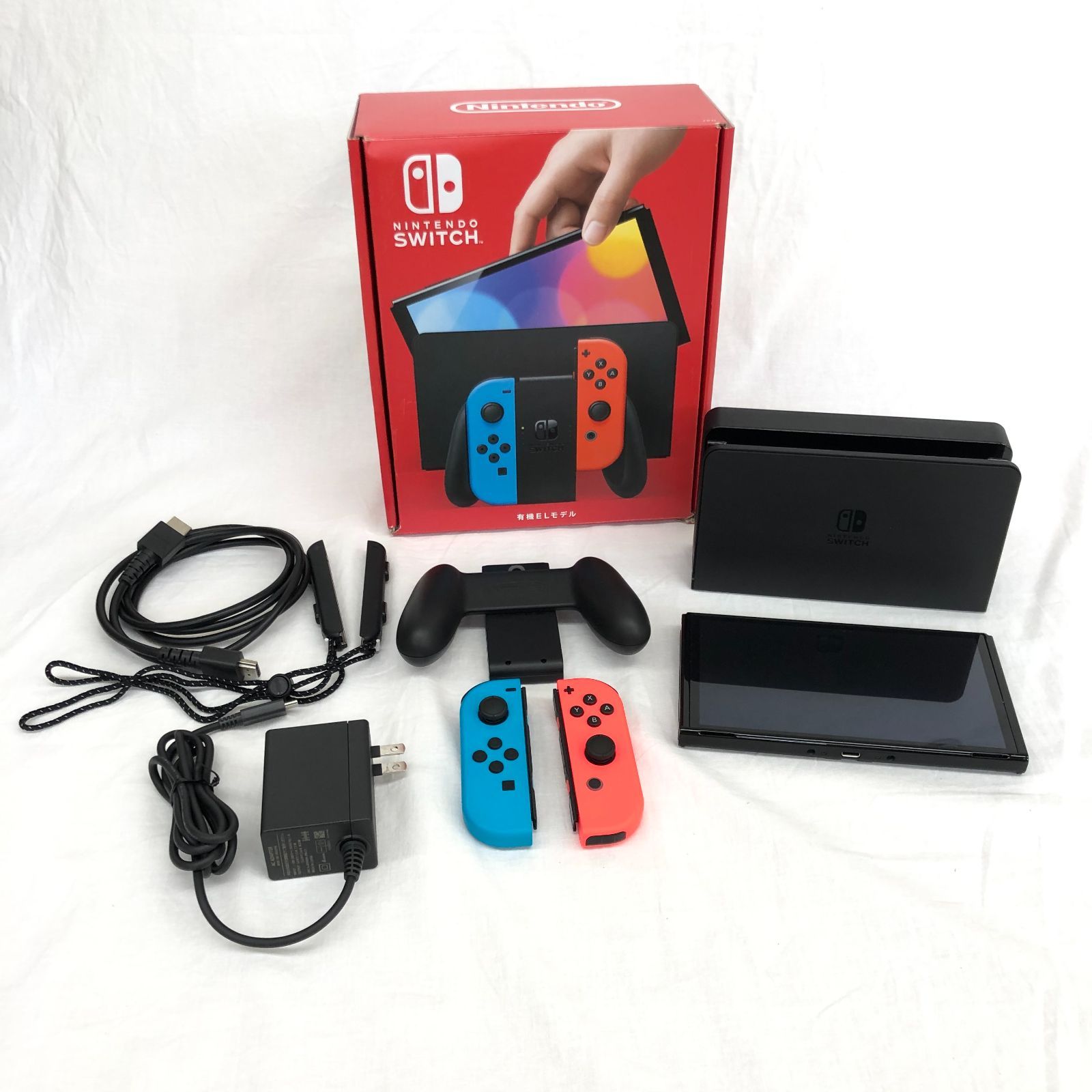 ☆□【美品】 NINTENDO SWITCH ニンテンドースイッチ 有機ELモデル HEG