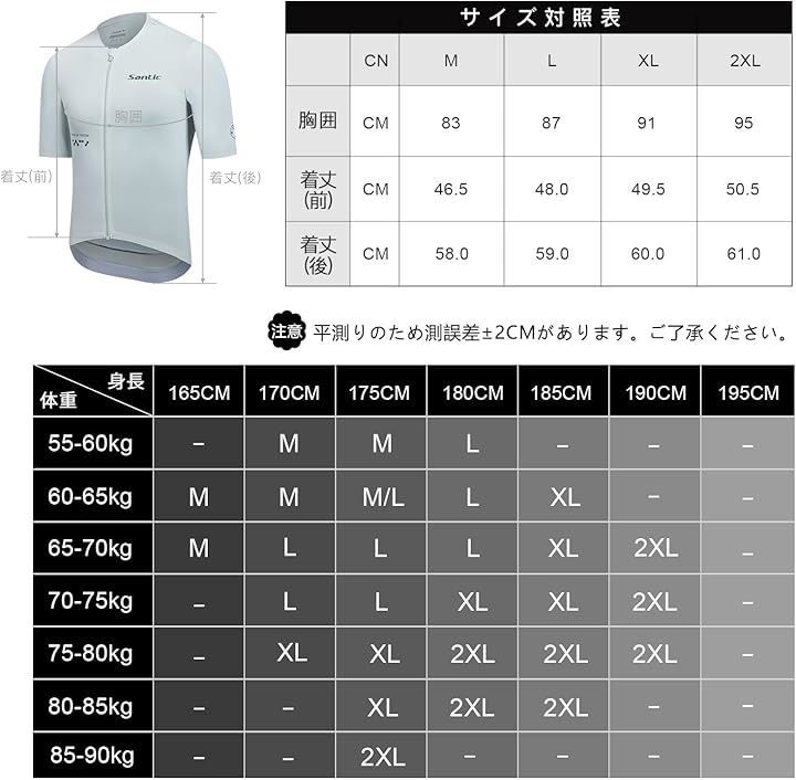 グスト　メンズ　サイクルウエア２XL 値下げ中 メンズ サイクルジャージ( ブルー, 2XL) サイクルウェア 大きいサイズ