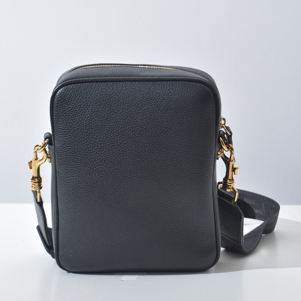 VERSACE ショルダーバッグ カーフレザー ブラック メデューサ