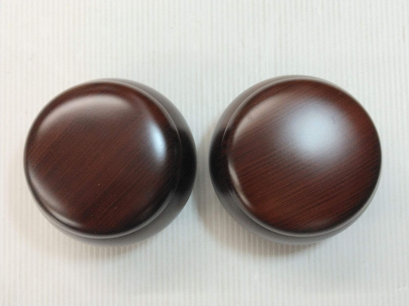 黒木碁石店　日向特製　本蛤白（華印25号）　本那智黒 黒木碁石店 日向特製 本蛤白（華印25号） 本那智黒 - メルカリ