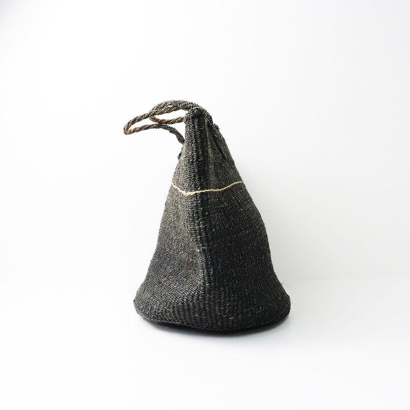 大容量 美品 マーガレットハウエル サイザル カゴバック ハンドバック レザー 美品】マーガレットハウエル かごバッグ カゴ レザー 本革