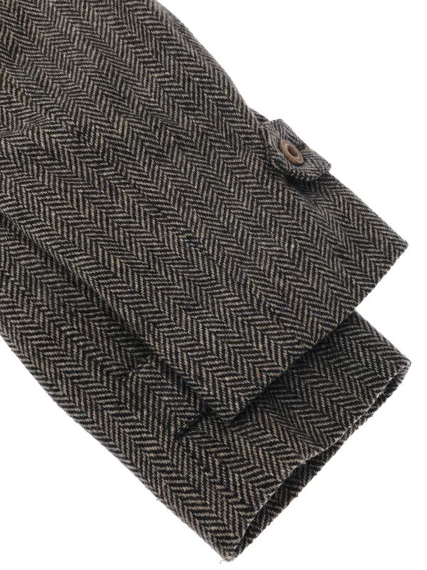 希少⭐︎FRANK LEDER フランクリーダー ウールヘリンボーン コートXS