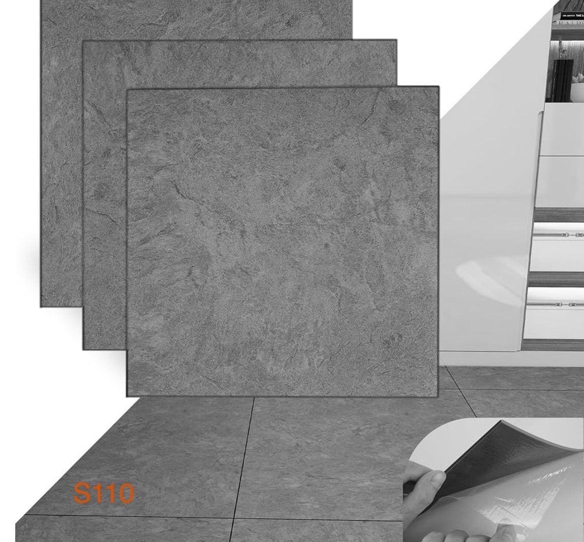  フロアタイル 大理石床材 入12畳分 304.8 mm 厚手1.5 防水 フローリングシート 置くだけ 接着剤不要 床材 大理石 リメイク シート フロアタイル 内装