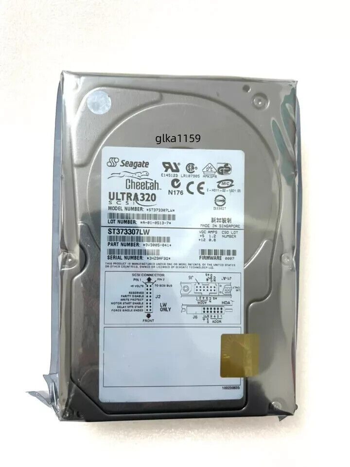Seagate Cheetah 10K.6 73.4GB 内蔵 10000RPM 3.5 ST373307LW HDD