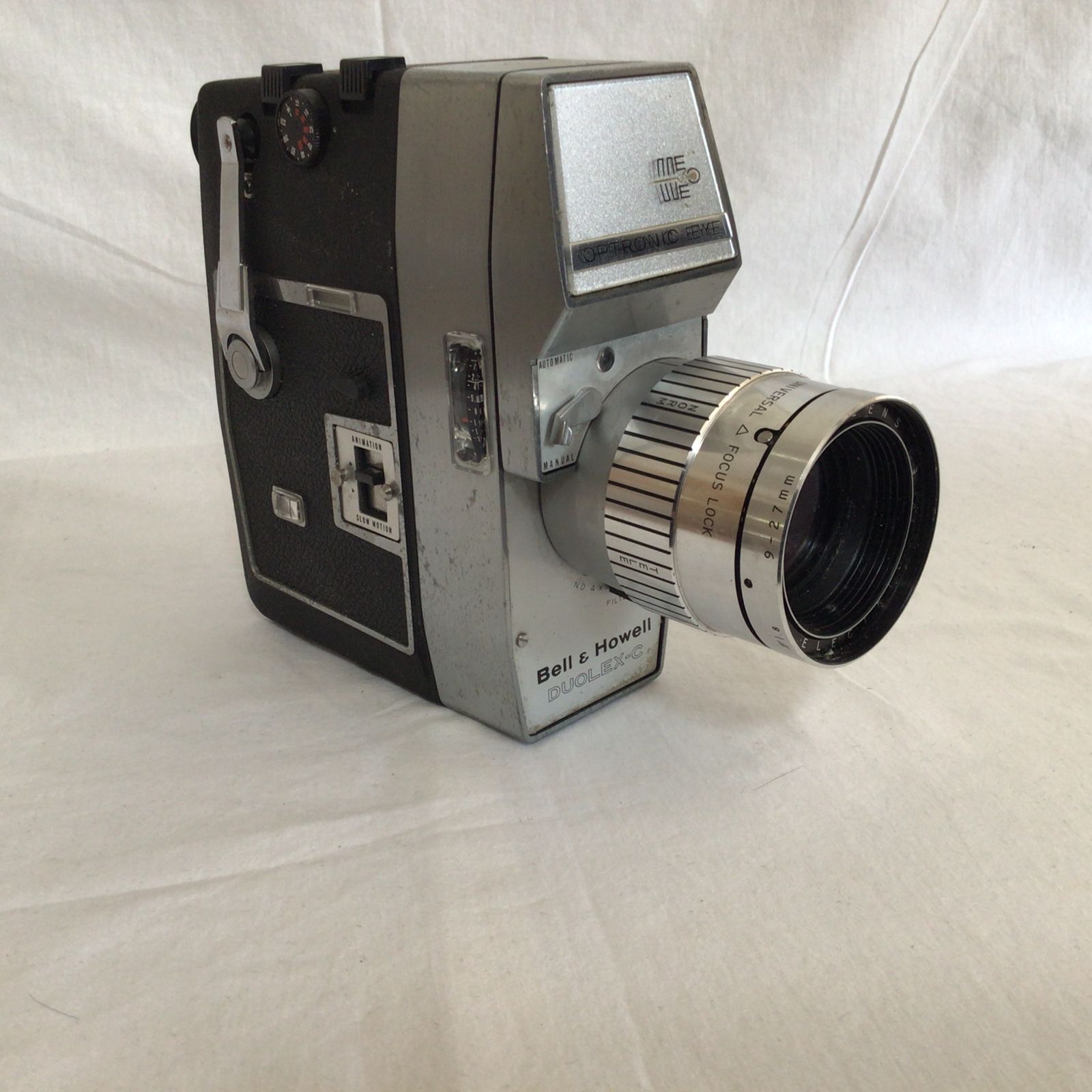 ヴィンテージ Bell - Howell DUOLIDRO-8 Super-Tronic Eye 8mm フィルムカメラ
