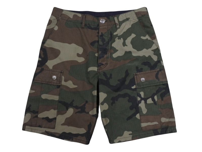 CHROME HEARTSクロムハーツスカル バラ プリント ショートパンツ CHROME HEARTS クロムハーツ トランクス ショートパンツ