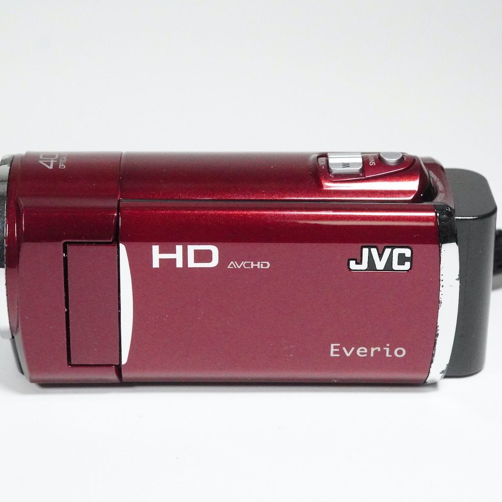 値下★JVC Victor Everio GZ-HM460-R レッド 元箱あり JVC Victor Everio GZ-HM460-R レッド 元箱 動作OK 1週間保証