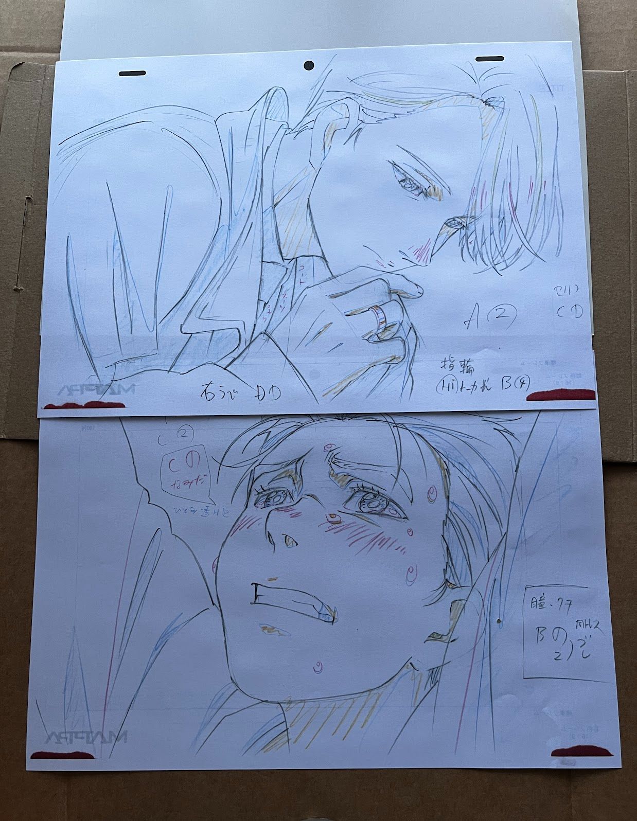 ユーリ!!! on ICE　複製原画　ヴィクトル　ユーリ　セット ユーリ!!! on ICE 複製原画（3枚セット） | グッズ 通販 | MAPPA