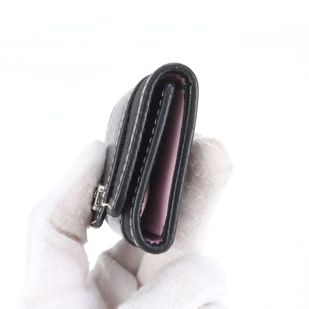 【新品.未使用】COACH キーケース　ブラックシグネチャー COACH コーチ キーケース レディース シグネチャー ブラウン