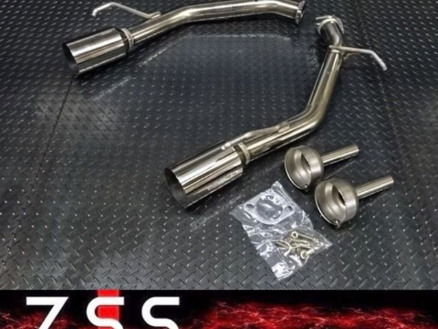Z.S.S. Attack-ST Y50 PY50 フーガ 前期 ストレート マフラー 直管 オールステンレス 競技用 サイレンサー付 在庫有り! ZSS