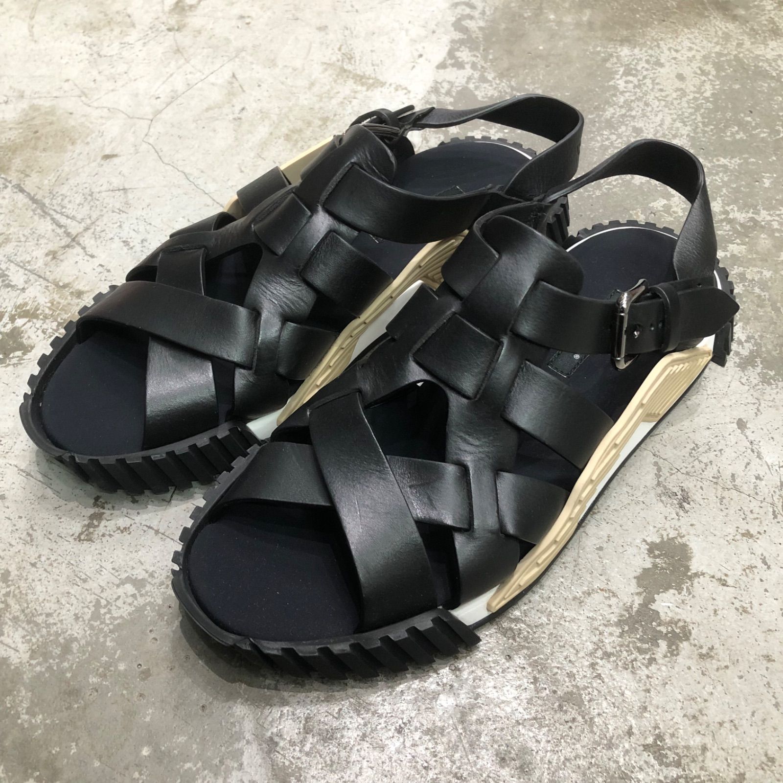 DOLCE&GABBANA　サンダル　グルカ　ドルガバ　CS1795 9サイズ DOLCE&GABBANA ドルチェ&ガッバーナサンダルCS1795