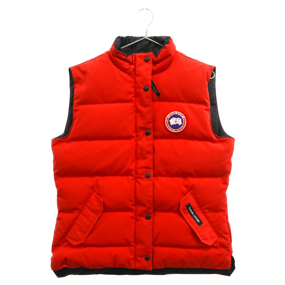  ◆ダウンベスト/S/ポリエステル/RED/2832L カナダグース CANADA GOOSE FREESTYLE VEST フリースタイル