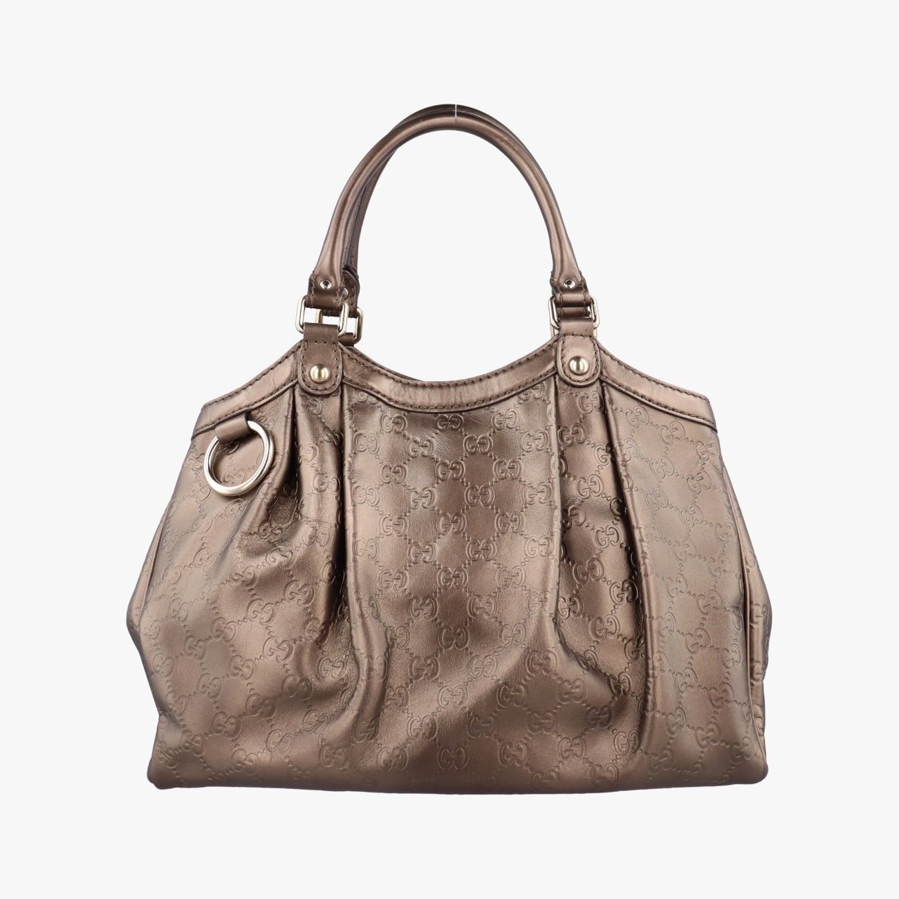 グッチGucciスーキーゴールドレザー211944B9621207