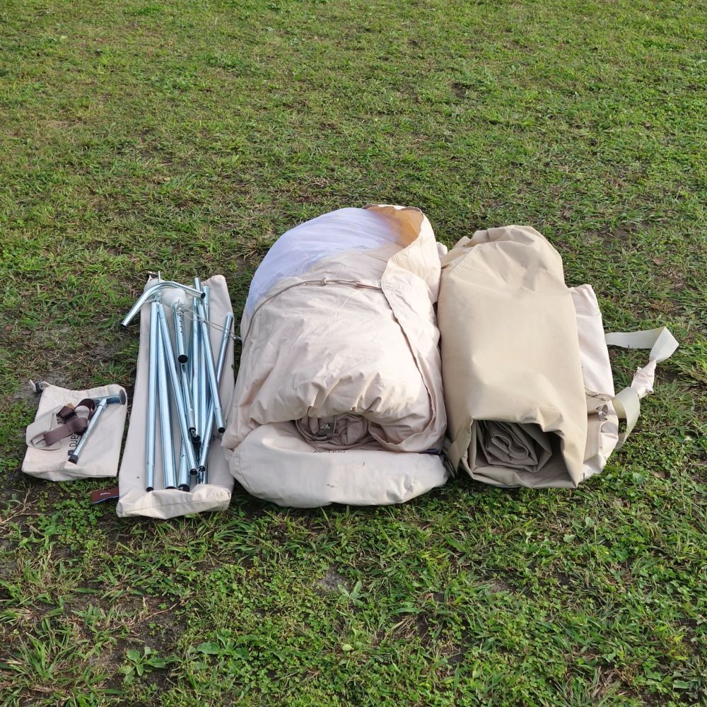 ノルディスクアスガルド19.6ジップフロアマット付き&タープカーリー20