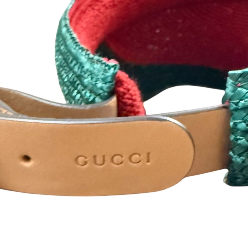 サンバイザー レッド×グリーン