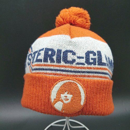 HYSTERIC GLAMOUR ニット オレンジ HYSTERIC GLAMOUR Vinyl Junkie