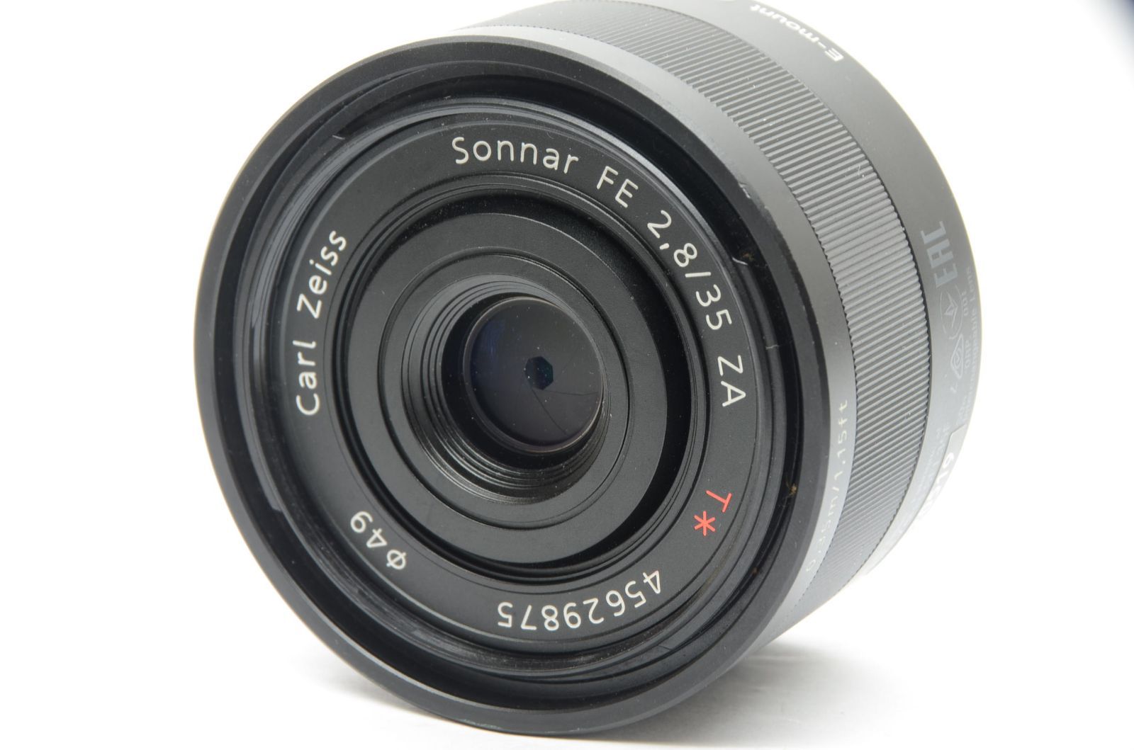 ソニー SONY Sonnar T* FE 35mm F2.8 ZA Carl Zeiss Eマウント