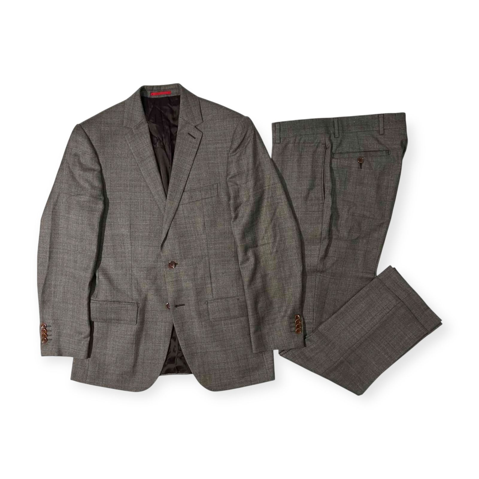 23区　イタリア製生地　セットアップスーツ GIUDICE イタリア製 REDA生地 Super100's チェック柄 セットアップ
