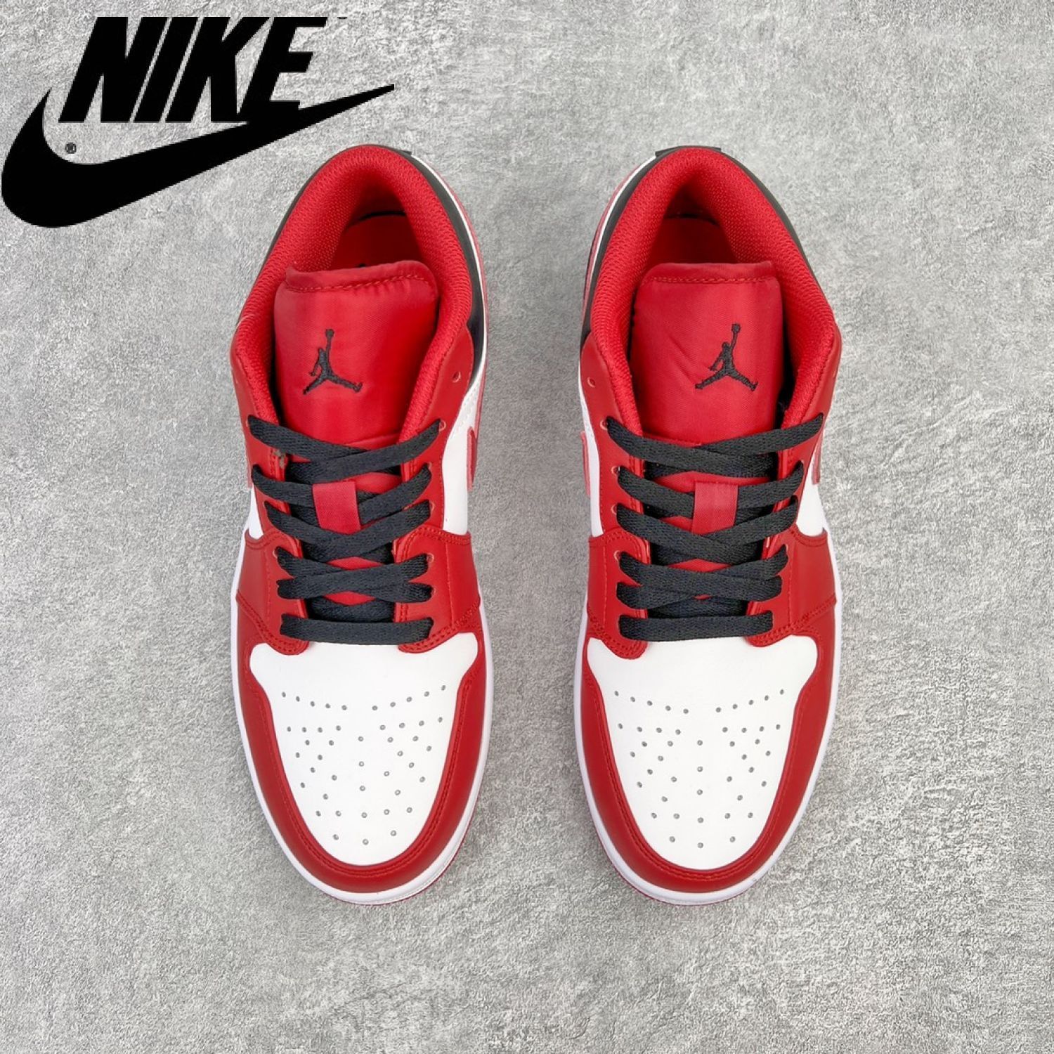 Nikeナイキ/Air Jordan AJ1 Low 553558-163 耐摩耗性滑り止めレトロ  