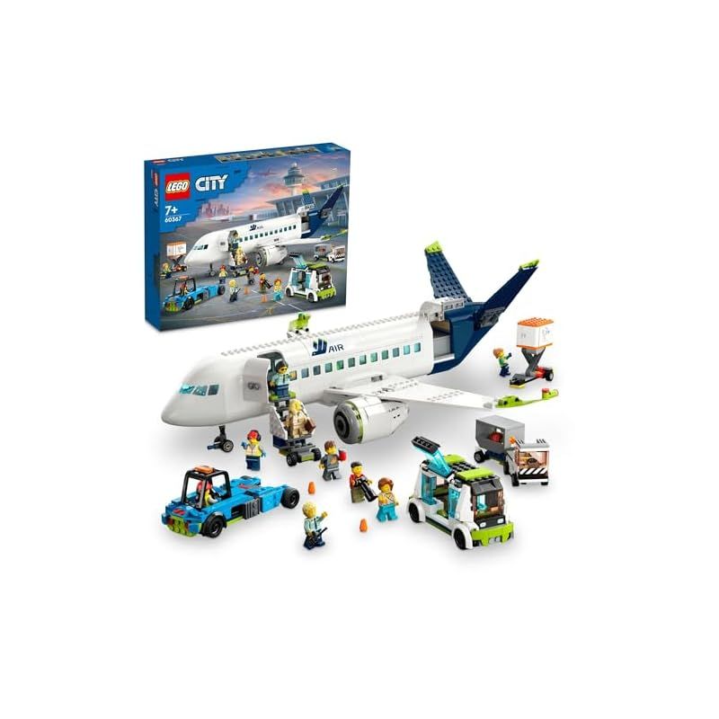 レゴ(LEGO) シティ 旅客機 誕生日プレゼント 60367 おもちゃ ブロック プレゼント 飛行機 ひこうき 男の子 女の子 7歳 ~ - メルカリ