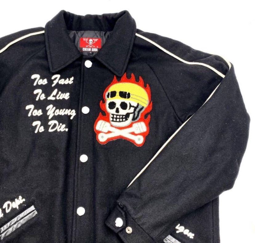 クリームソーダスタジャン アウトレット セール 通販