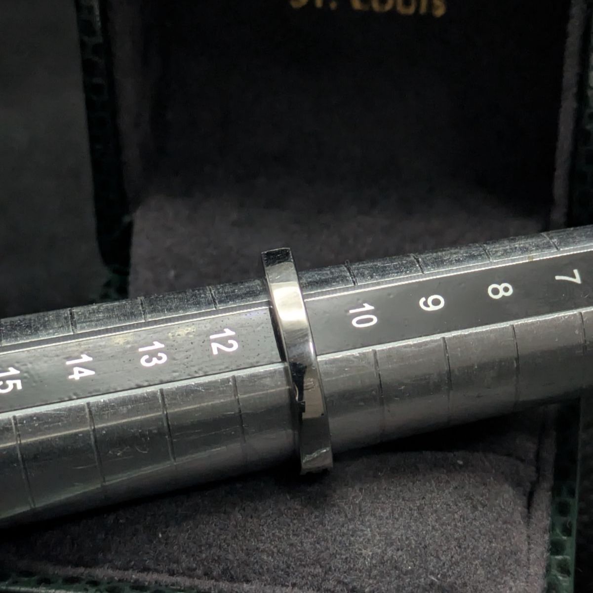 1985年 ジョンロバーツ社 クラスリング スターリングシルバー 紫石