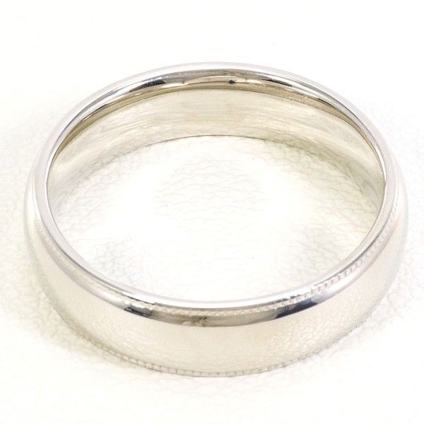 PT950 リング Ring 指輪 8.5号 ダイヤ 0.12 サファイア 総重量約6.5g