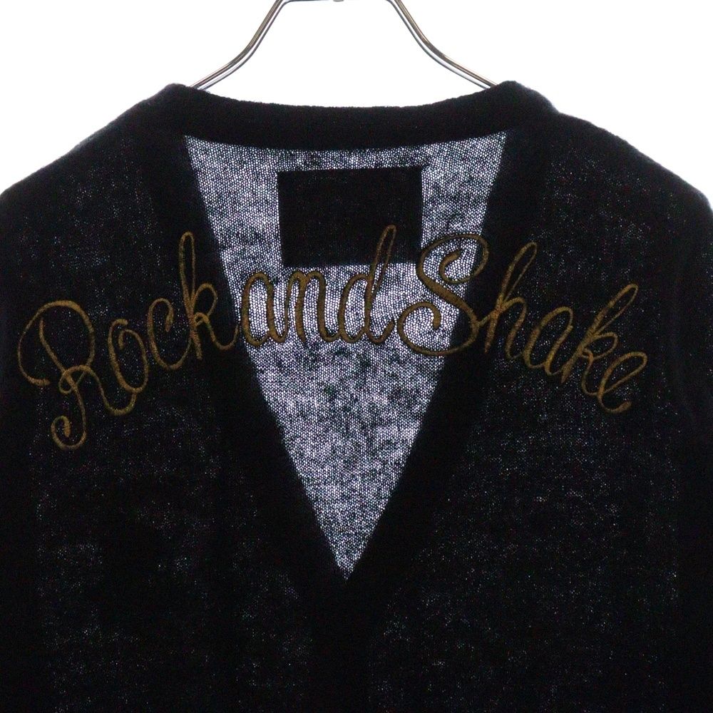 WACKO MARIA (ワコマリア) 10AW トランプガール刺繍 モヘア 