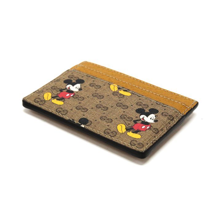 希少　未使用✨GUCCI カードケース GGスプリーム ディズニー レザー グッチ GUCCI カードケース GGスプリーム (レザー / PVC
