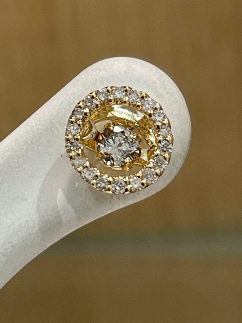 【新品】K18ダンシングストーンダイヤ0.08ct×2ピアス 新品】K18ダンシングストーンダイヤ0.08ct×2ピアス - メルカリ