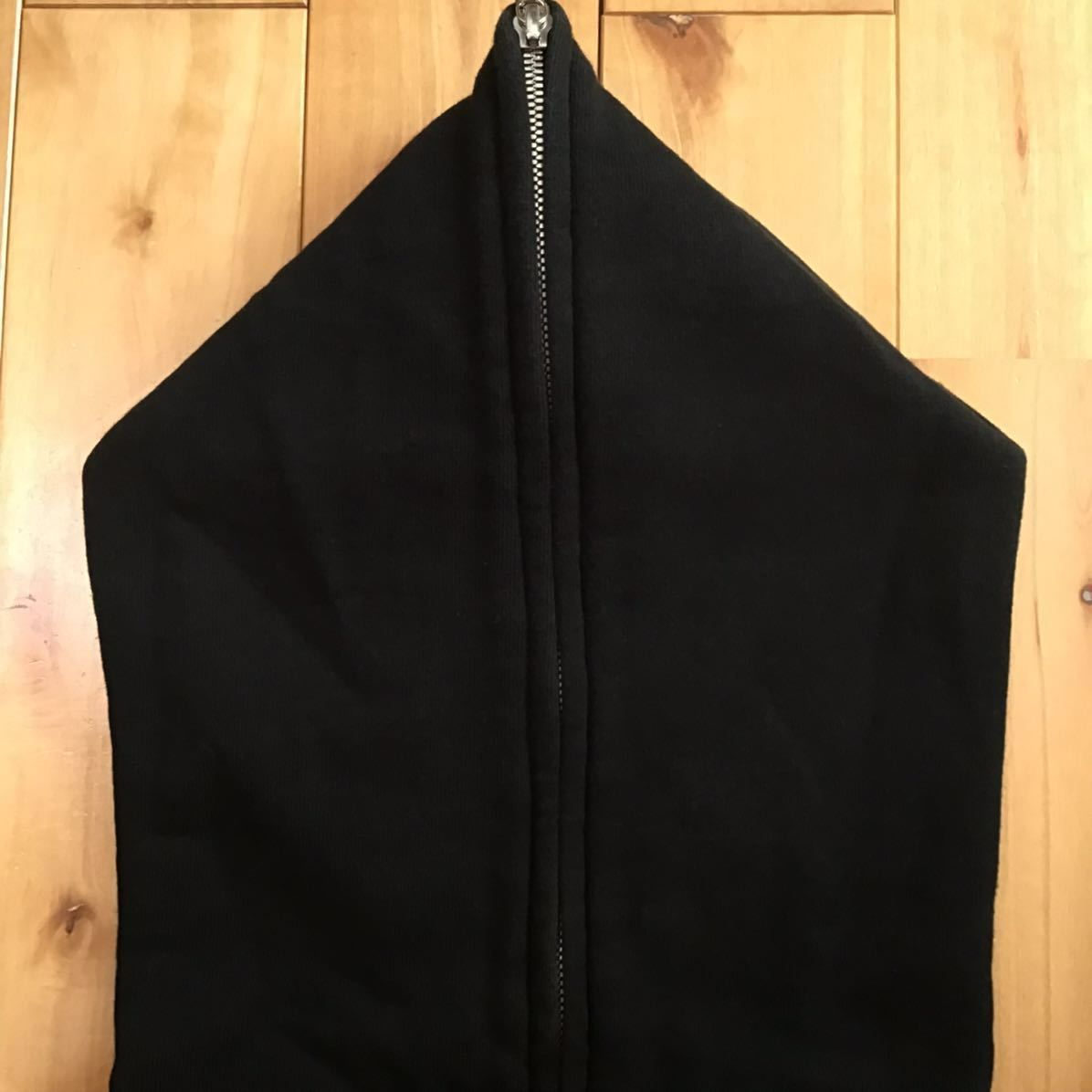 KAWS × BAPE ape head フルジップ パーカー Sサイズ black a bathing