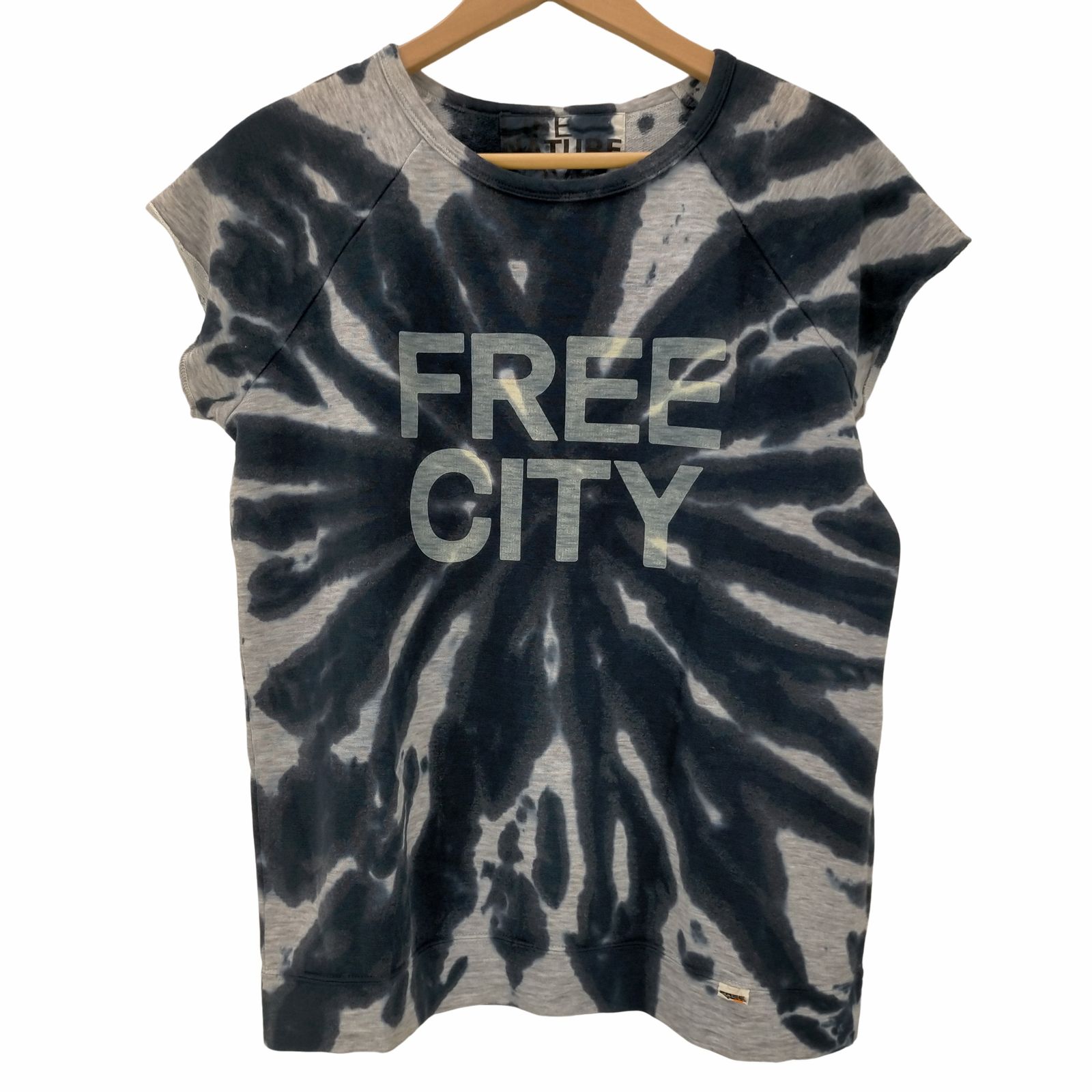 フリーシティ FREE CITY フリーシティ FREE CITY ロゴプリントタイダイ 