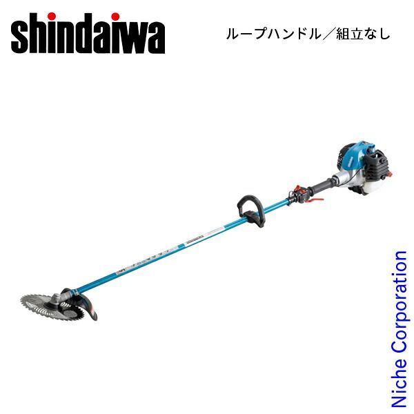 新ダイワ 刈払機 山林用 ジュラルミン RM3032 PTD ループハンドル 組立なし
