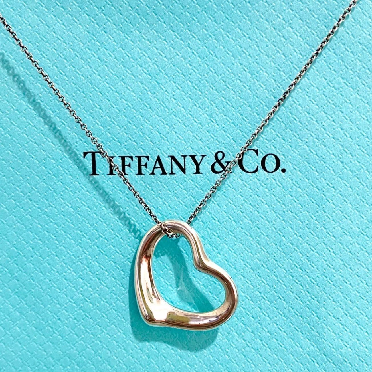 ティファニー オープンハート ネックレストップ TIFFANY&Co. 10点