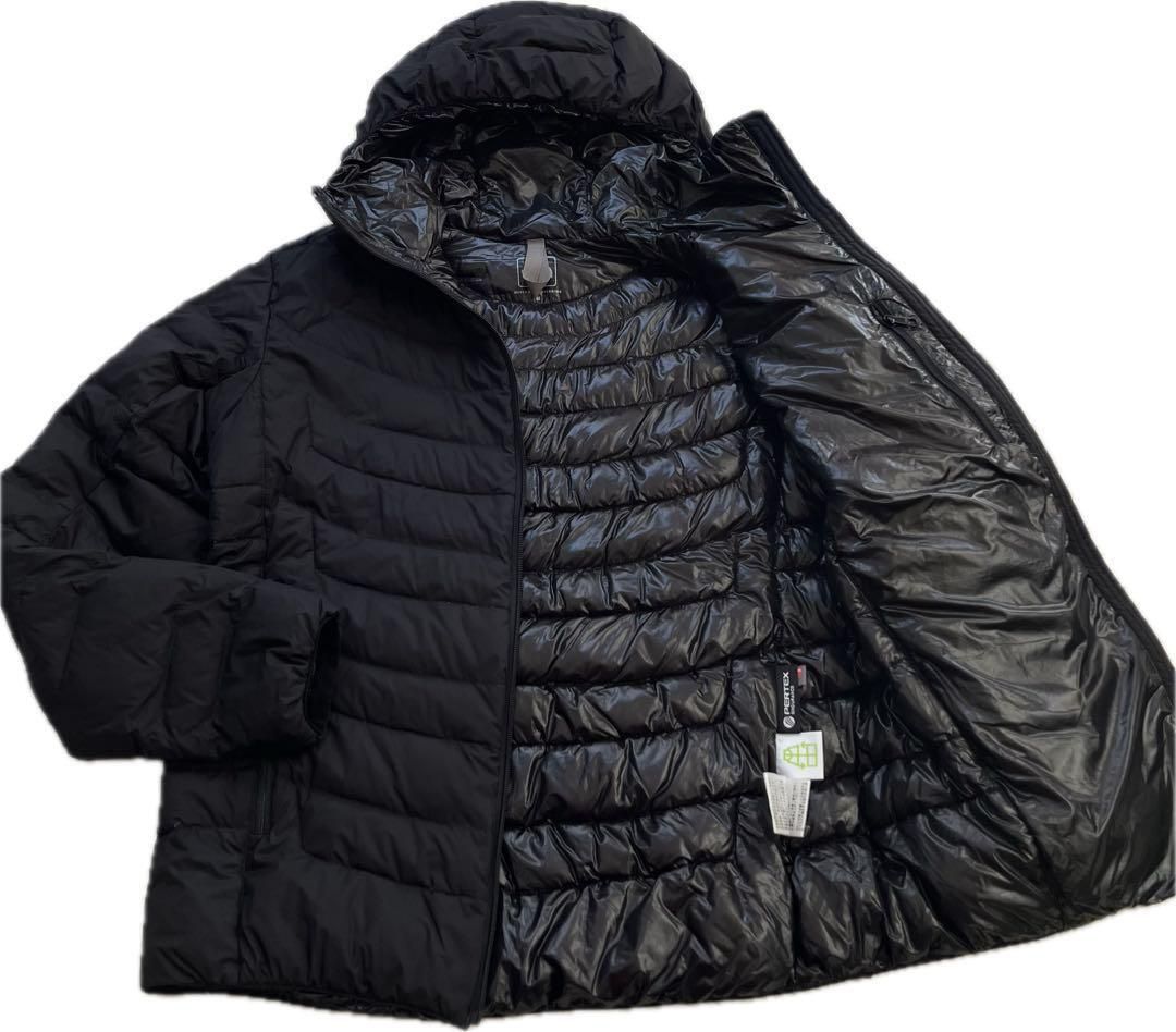 THE NORTH FACE ザノースフェイス サンダージャケット ダウンジャケット フーディー ブルゾン レディース 黒 # NYW81401  ロゴプリント - メルカリ