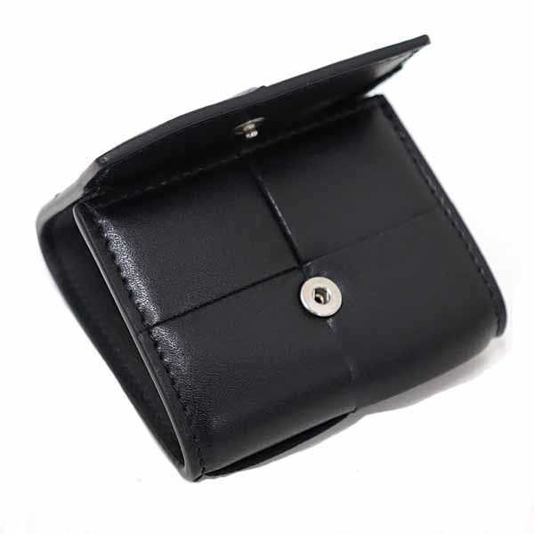 ボッテガヴェネタ コインケース マキシ ブルー イントレチャート 小銭