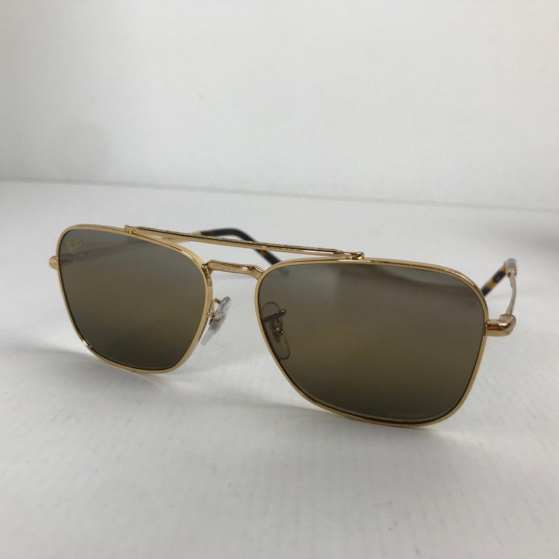 【中古品】 RAYBAN レイバン RB3636 NEW CARAVAN ニューキャラバン サングラス カラー：ブラウン メンズ 【203-250211-mh-13-fuz】