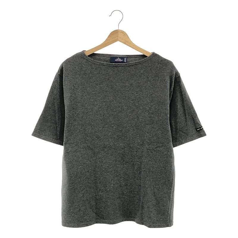 SAINT JAMES / セントジェームス | ボートネック バスク Tシャツ カットソー | T5 | グレー | メンズ