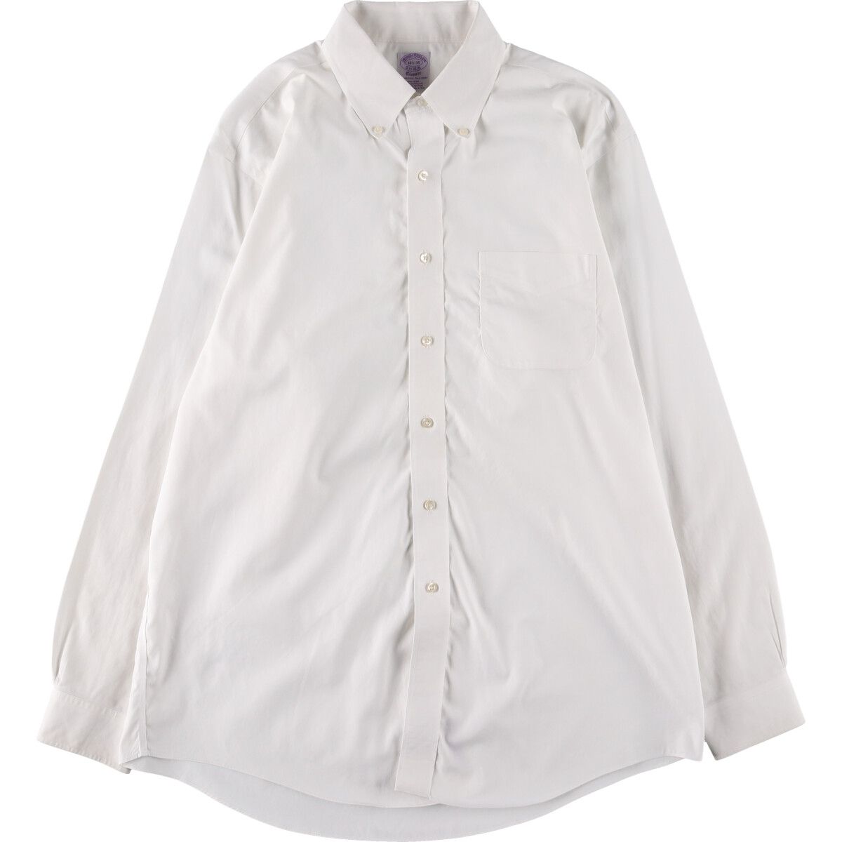 古着 ブルックスブラザーズ Brooks Brothers Est.1818 長袖 ボタンダウンシャツ メンズL相当/eaa487089