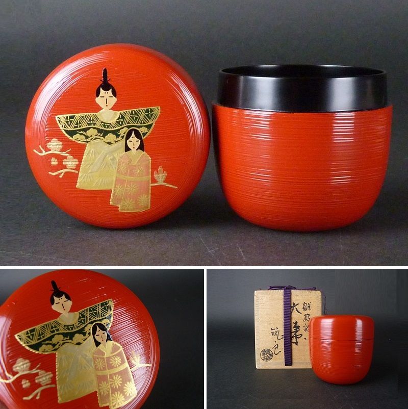 Yahoo!オークション -「茶道具 棗 春」(工芸品) の落札相場