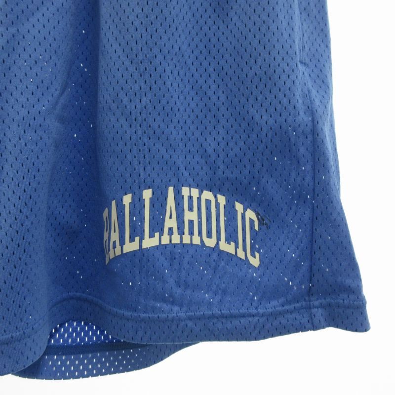 ボーラホリック ballaholic College Logo Mesh Zip Shorts