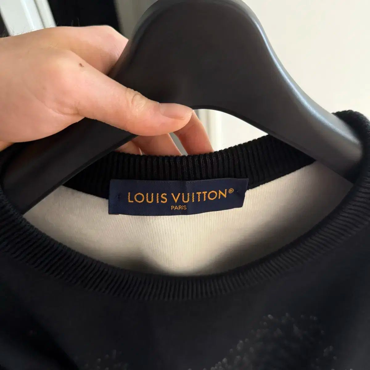 S Louis Vuitton グラデーション ニット セーター パーカー