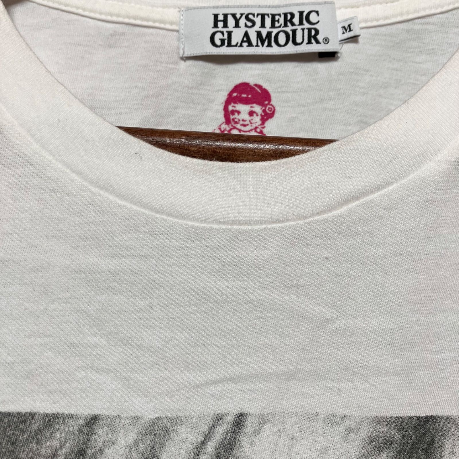 HYSTERIC GRAMMAR ヒス 半袖T ホワイト 　コートニー・ラヴ HYSTERIC GRAMMAR ヒス 半袖T ホワイト コートニー・ラヴ - メルカリ